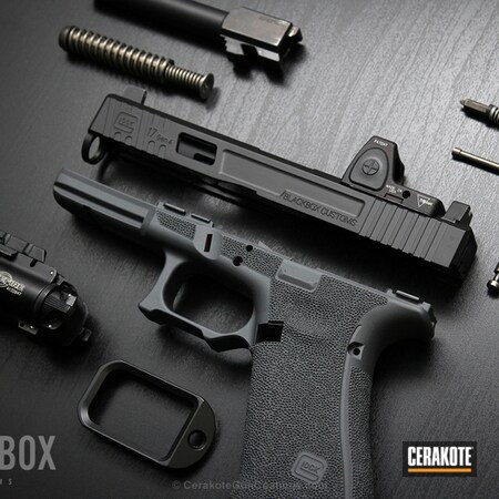 Powder Coating: Graphite Black H-146,Glock,Sniper Grey H-234