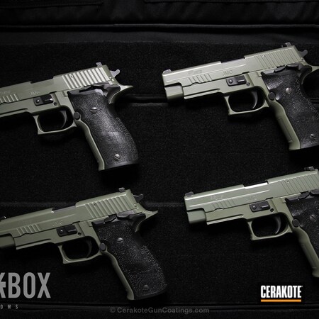 Powder Coating: Jungle E-140,Cerakote Elite Series,Sig Sauer,Pistol,Jungle E-140G