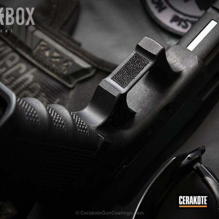 Powder Coating: Glock,Two Tone,Sniper Grey H-234,Stippled,Glock 17