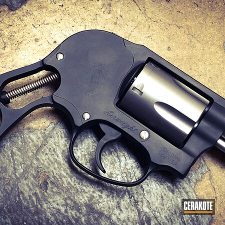 Powder Coating: Smith & Wesson,Handguns,Armor Black H-190,Revolver,Wheel Gun,38 Special,.38 S&W Special