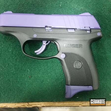 Powder Coating: Ladies,Pistol,Ruger LC9,Bright Purple H-217,Ruger