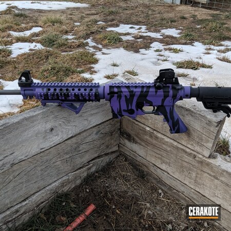 Powder Coating: Graphite Black H-146,Tiger Stripes,Bright Purple H-217,Tactical Rifle,Tiger Sripes,Mossberg
