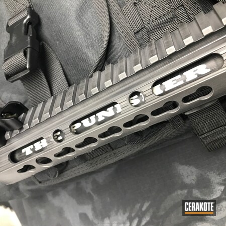 Powder Coating: Hidden White H-242,Graphite Black H-146,Distressed,American Punisher,Pistol,AR Pistol,Punisher,Tactical Rifle,Tungsten H-237,AR-15,Diamondback Firearms,Light Sand H-142