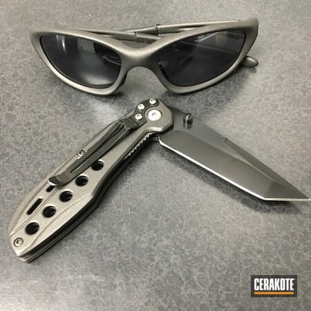 Powder Coating: Sunglasses,Gloss Black H-109,Cobalt H-112,More Than Guns,Folding Knife