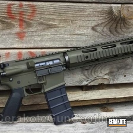 Powder Coating: Two Tone,MAGPUL® O.D. GREEN H-232,Tactical Rifle,MICRO SLICK DRY FILM LUBRICANT COATING (AIR CURE) C-110