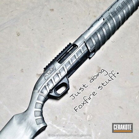 Powder Coating: Graphite Black H-146,Shotgun,Remington,Satin Mag H-147