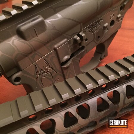 Powder Coating: Graphite Black H-146,Mil Spec O.D. Green H-240,Spike's Tactical,Tactical Rifle,Flat Dark Earth H-265