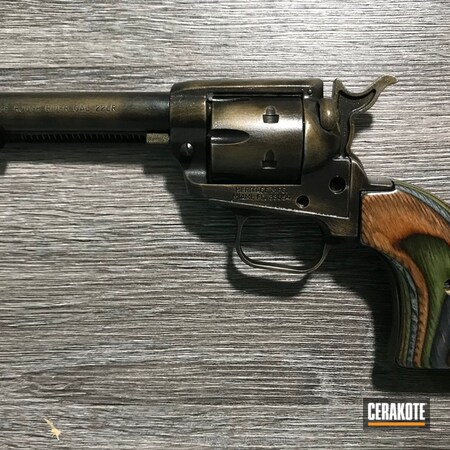Powder Coating: Graphite Black H-146,Revolver,Heritage Mfg,Burnt Bronze H-148
