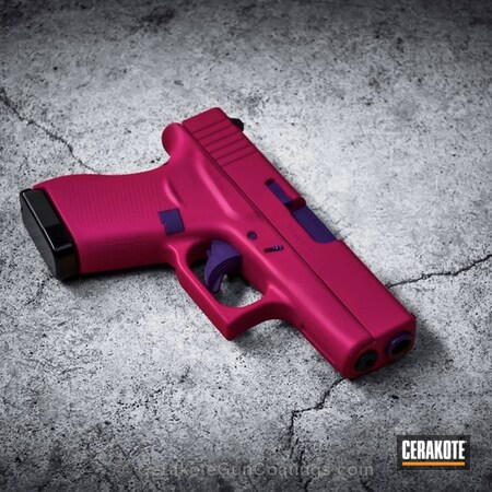 Powder Coating: Glock,Ladies,Handguns,SIG™ PINK H-224,Bright Purple H-217