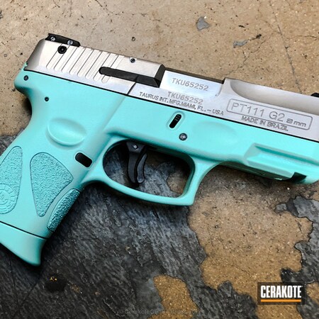 Powder Coating: Millennium G2,Handguns,Robin's Egg Blue H-175,Taurus,Pistols