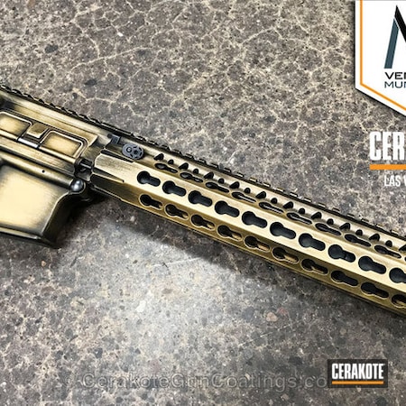 Powder Coating: Gold H-122,Armor Black H-190,Tactical Rifle,BCM