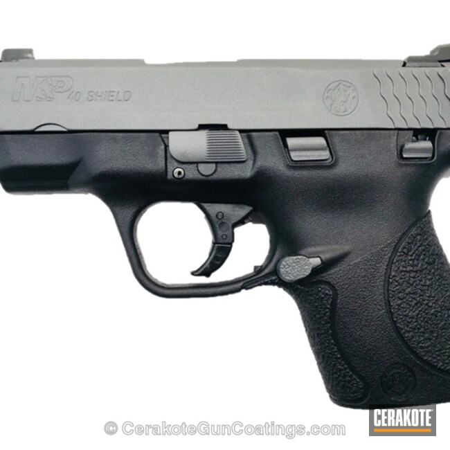 Cerakoted: Pistol,Tactical Grey H-227,Slide,M&P Shield
