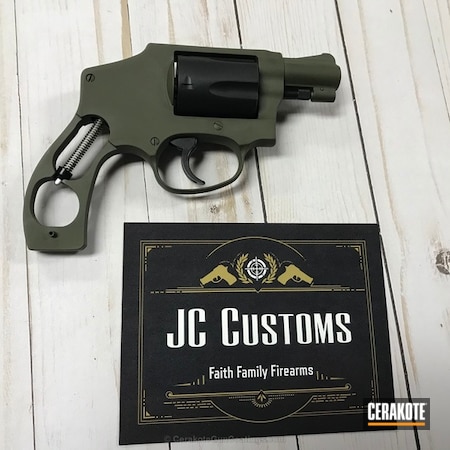 Powder Coating: Graphite Black H-146,Smith & Wesson,Mil Spec O.D. Green H-240,Pistol,Revolver