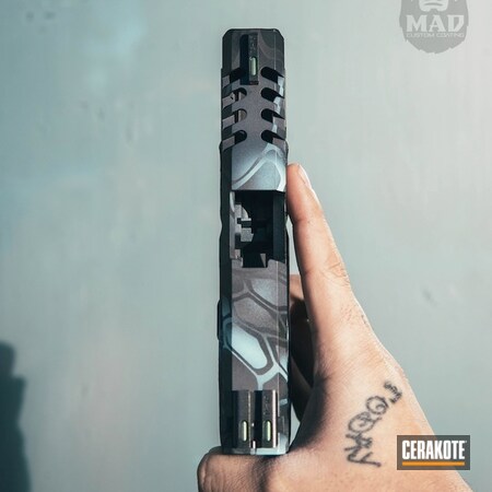 Powder Coating: Graphite Black H-146,Glock,Handguns,Camo,Sniper Grey H-234,Robin's Egg Blue H-175,MAD Dragon Camo,Kryptek