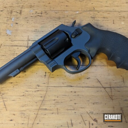 Powder Coating: Graphite Black H-146,Handguns,Refinished,Revolver,Sniper Grey H-234,Taurus