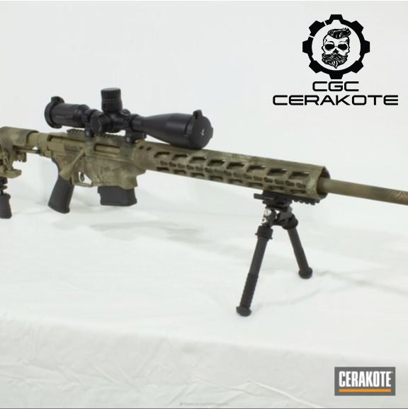 Ruger RPR with Magpul® O.D. Green, Federal Brown and Magpul® Flat Dark ...