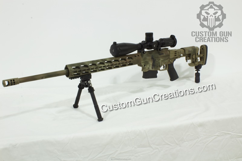 Ruger RPR with Magpul® O.D. Green, Federal Brown and Magpul® Flat Dark ...