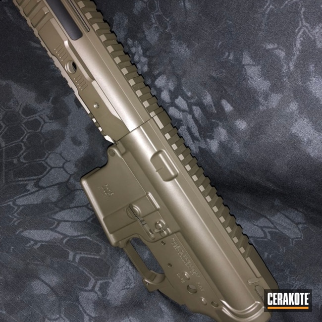Cerakoted H-146 Graphite Black And H-232 Magpul O.d. Green