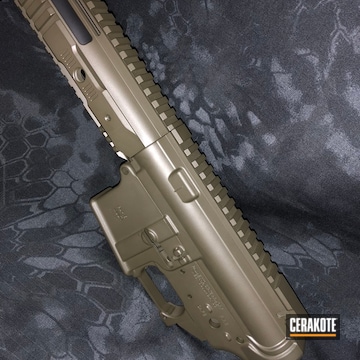 Cerakoted H-146 Graphite Black And H-232 Magpul O.d. Green