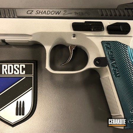 Powder Coating: CZ Shadow 2,Crushed Silver H-255,Pistol