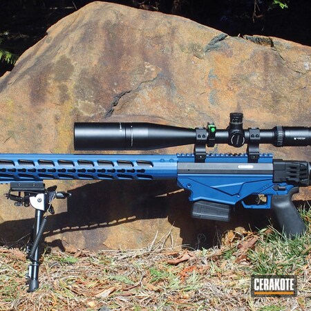 Powder Coating: KEL-TEC® NAVY BLUE H-127,Ruger Precision 6.5,Sniper Rifle,Ruger,Rifle,Bolt Action Rifle