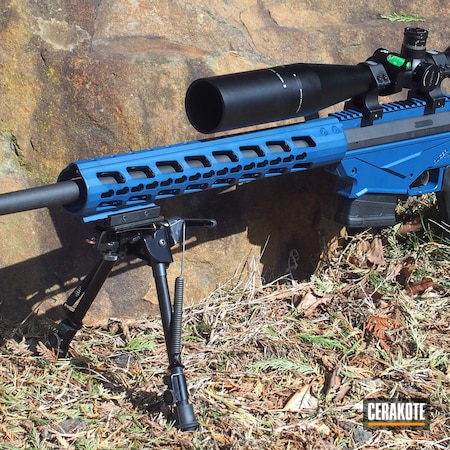 Powder Coating: KEL-TEC® NAVY BLUE H-127,Ruger Precision 6.5,Sniper Rifle,Ruger,Rifle,Bolt Action Rifle