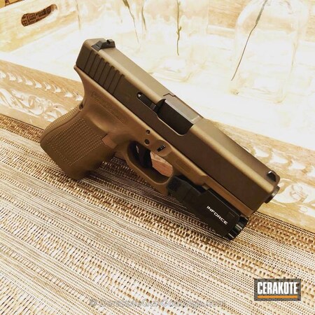 Powder Coating: Conceal Carry,Midnight Bronze H-294,Glock,EDC,Glock 19,GLOCK® FDE H-261,Daily Carry,Carry Gun