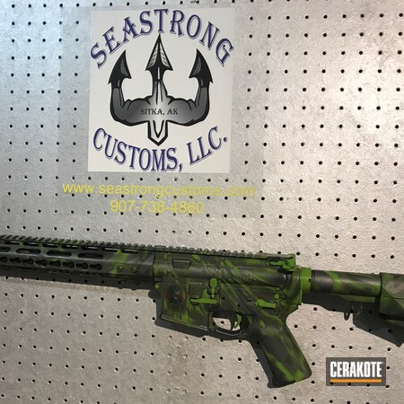 Powder Coating: Zombie Green H-168,GLOCK® GREY H-184,Tactical Rifle,MICRO SLICK DRY FILM LUBRICANT COATING (AIR CURE) C-110,AR-15,Tactical Grey H-227,Glock Grey H-184