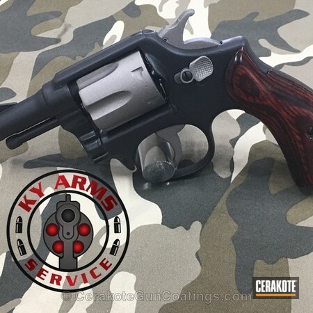 Powder Coating: Smith & Wesson,Armor Black H-190,Revolver,Victory,Stainless H-152