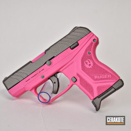 Powder Coating: Two Tone,Stainless C-129,Pistol,Ruger,Prison Pink H-141