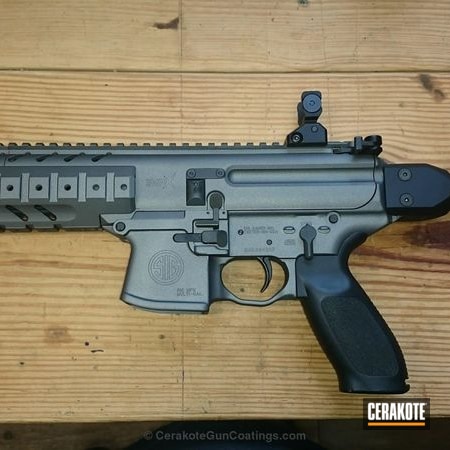 Powder Coating: Two Tone,Sig Sauer,Tactical Rifle,Tungsten H-237,Sig MPX,MPX