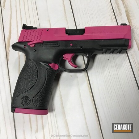 Powder Coating: Smith & Wesson M&P,Graphite Black H-146,Smith & Wesson,Two Tone,SIG™ PINK H-224,Pistol
