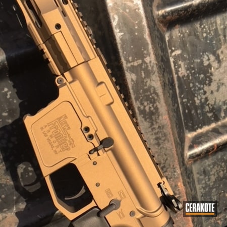 Powder Coating: 9mm,AR Pistol,Tactical Rifle,New Frontier Armory,Burnt Bronze H-148