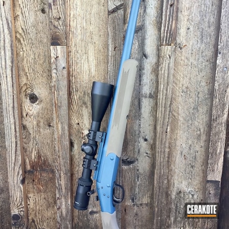 Powder Coating: Blue Titanium H-185,Flat Dark Earth H-265,Bolt Action Rifle