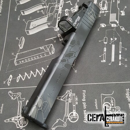 Powder Coating: Graphite Black H-146,Glock 17 Slide,Sniper Grey H-234,Stainless H-152,Kryptek