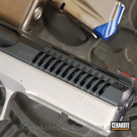 Powder Coating: Graphite Black H-146,CZ Shadow,Pistol,Stainless H-152