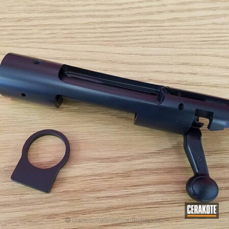 Powder Coating: Midnight E-110,Remington,Bolt Action Rifle,Gun Parts