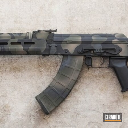Powder Coating: Graphite Black H-146,AK-47,MagPul,MultiCam,Sniper Green H-229,AK Rifle,MAGPUL® FLAT DARK EARTH H-267