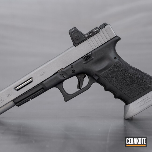 Cerakoted Custom Glock 17l Build Coated In Cerakote Stainless