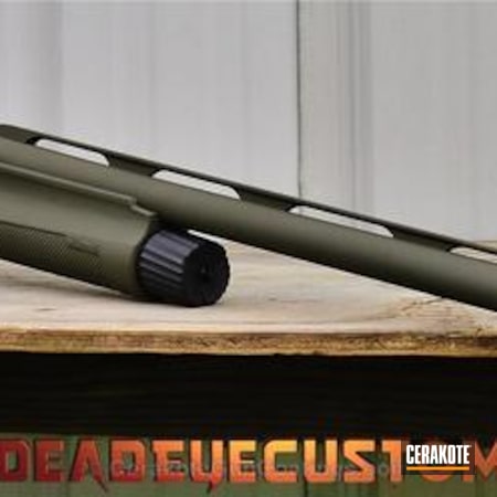 Powder Coating: Shotgun,Sniper Green H-229