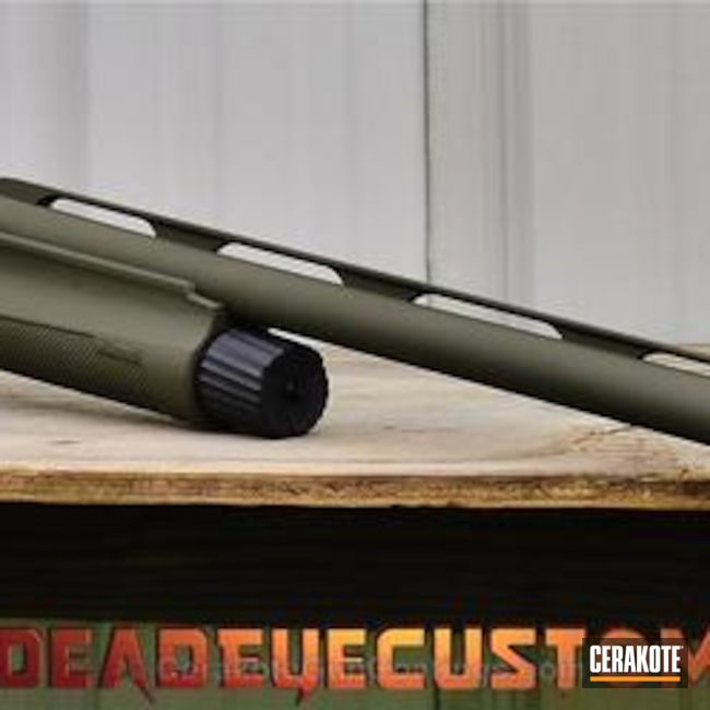 Cerakoted: Shotgun,Sniper Green H-229