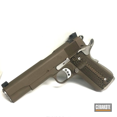 Powder Coating: Colt 1911,Custom 1911,Novak,Custom .45 Colt,Wilson Combat,MAGPUL® FLAT DARK EARTH H-267