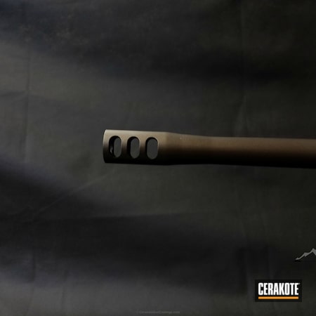 Powder Coating: Graphite Black H-146,Midnight Bronze H-294,.338 lapua,Defiance Actions,Bolt Action Rifle