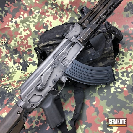 Powder Coating: Midnight Bronze H-294,AK-47,Kalashnikov,Armor Black H-190,Sharps Brothers,Gun Metal Grey H-219,Battleworn,AK Rifle