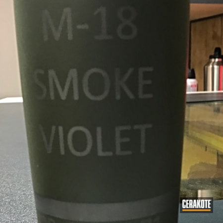Powder Coating: Laser Engrave,Mil Spec O.D. Green H-240,Custom Cup,YETI Cup,More Than Guns