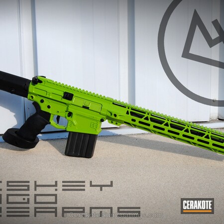 Powder Coating: Two Tone,Zombie Green H-168,Tactical Rifle