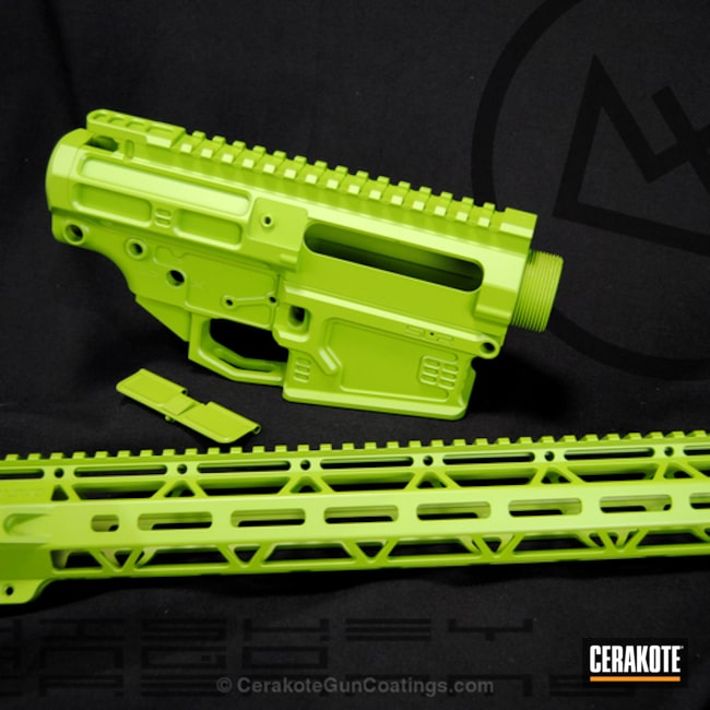 Cerakoted: Two Tone,Zombie Green H-168,Tactical Rifle