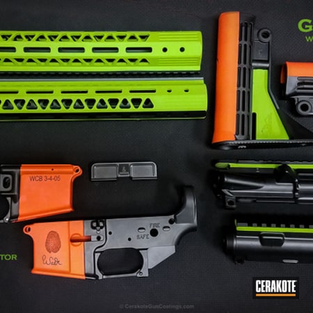 Powder Coating: Hunter Orange H-128,Laser Engrave,Graphite Black H-146,Zombie Green H-168,Color Fill,Tactical Rifle