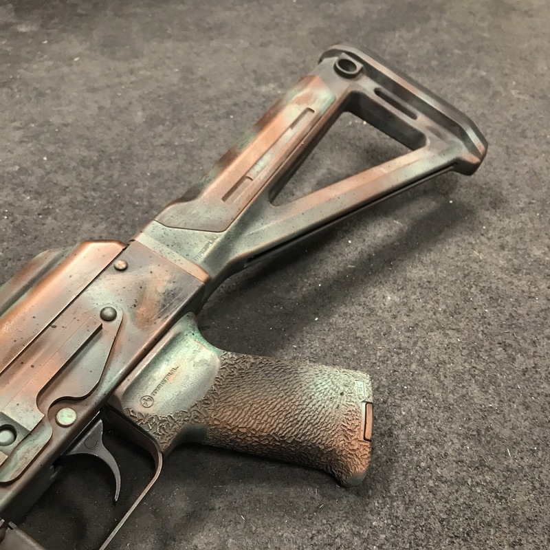 Distressed AK-47 Rifle done in a Custom Copper Patina Finish by WEB ...