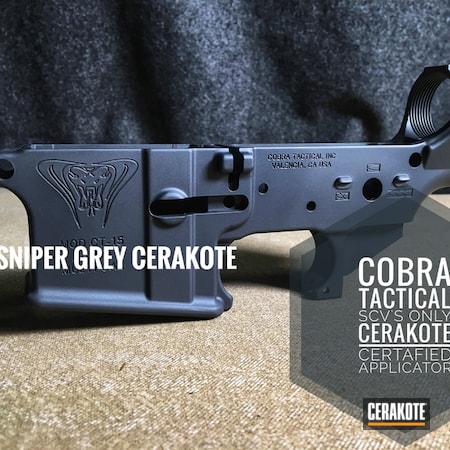 Powder Coating: Sniper Grey H-234,AR-15,Multi cal,Lower